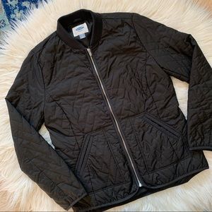Old Navy thin quilted zip up jacket